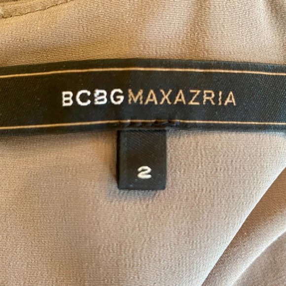 *NOT FOR SALE/SOLD* BCBG Maxazria Dress (Sz 2) Colour Nude/Tan - Picture 3 of 3